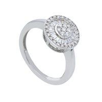 Anello Gazzola Donna Magic Collection in Oro bianco Diamante 235259